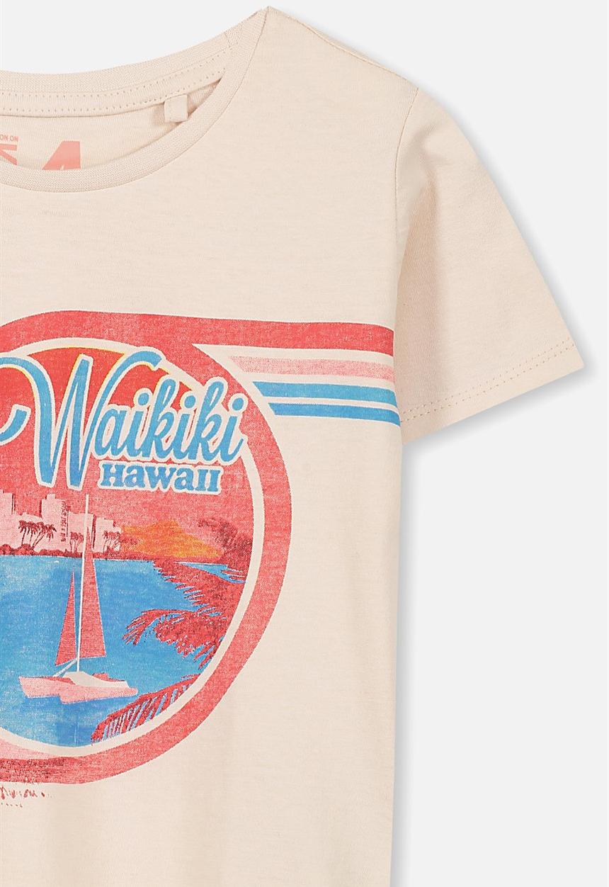 Cotton On - Penelope short sleeve tee - cream 