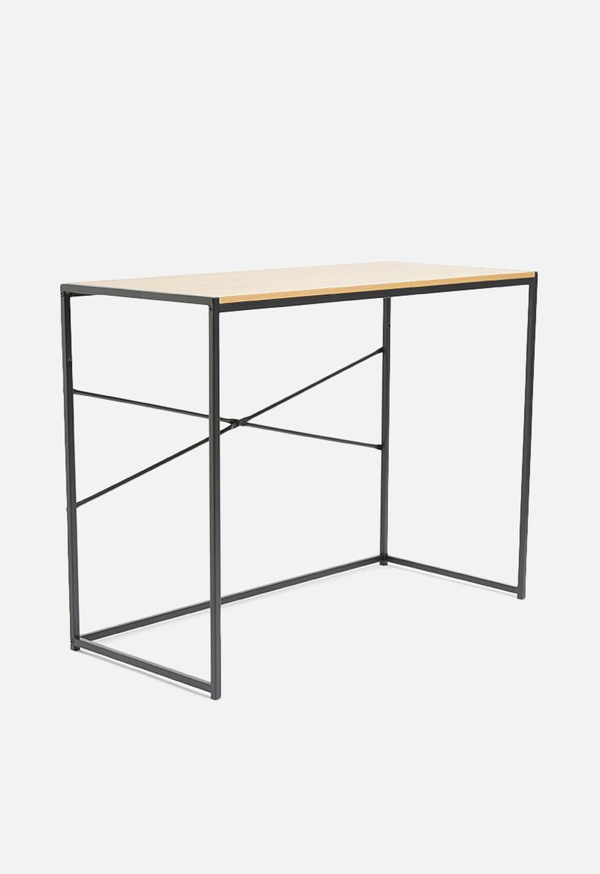 Sixth Floor - Seaford desk - natural/black