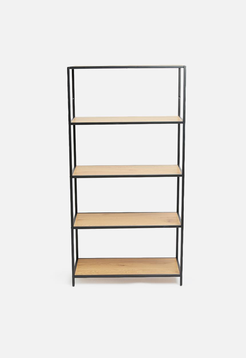 Sixth Floor - Seaford bookcase - natural/black