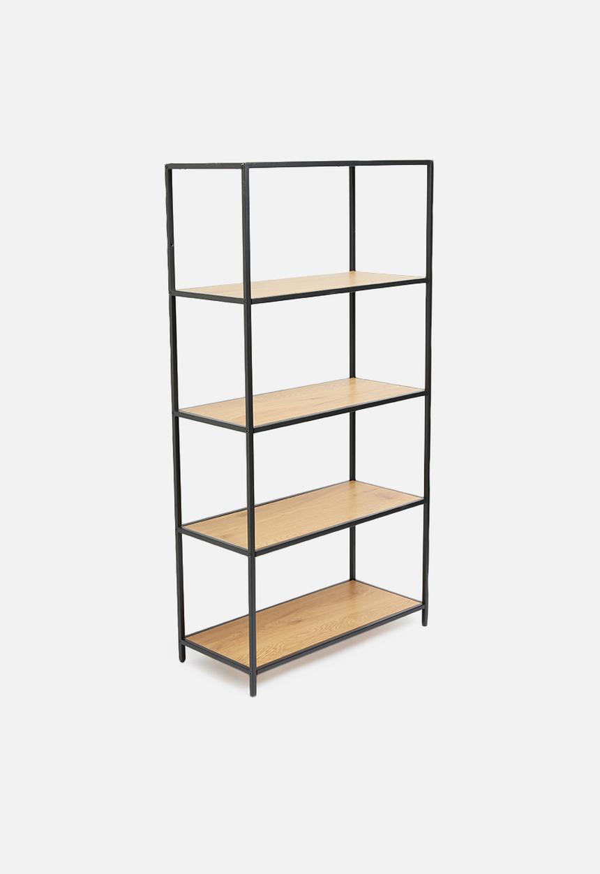 Sixth Floor - Seaford bookcase - natural/black