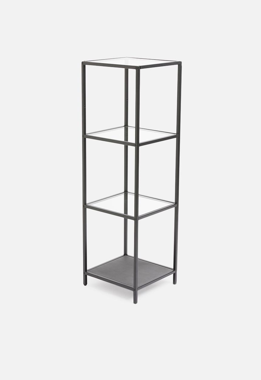 Sixth Floor - Seaford wall unit tall - black