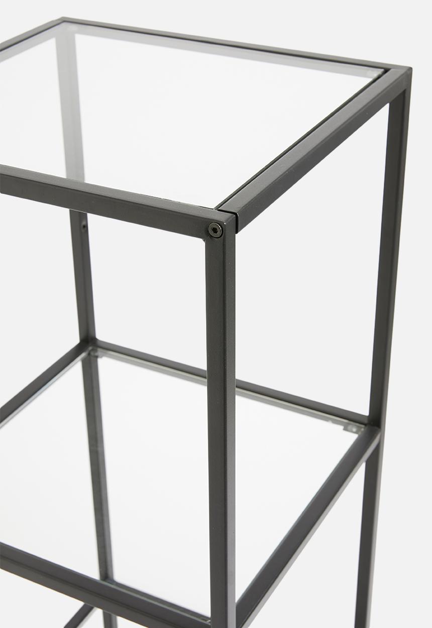Sixth Floor - Seaford wall unit tall - black