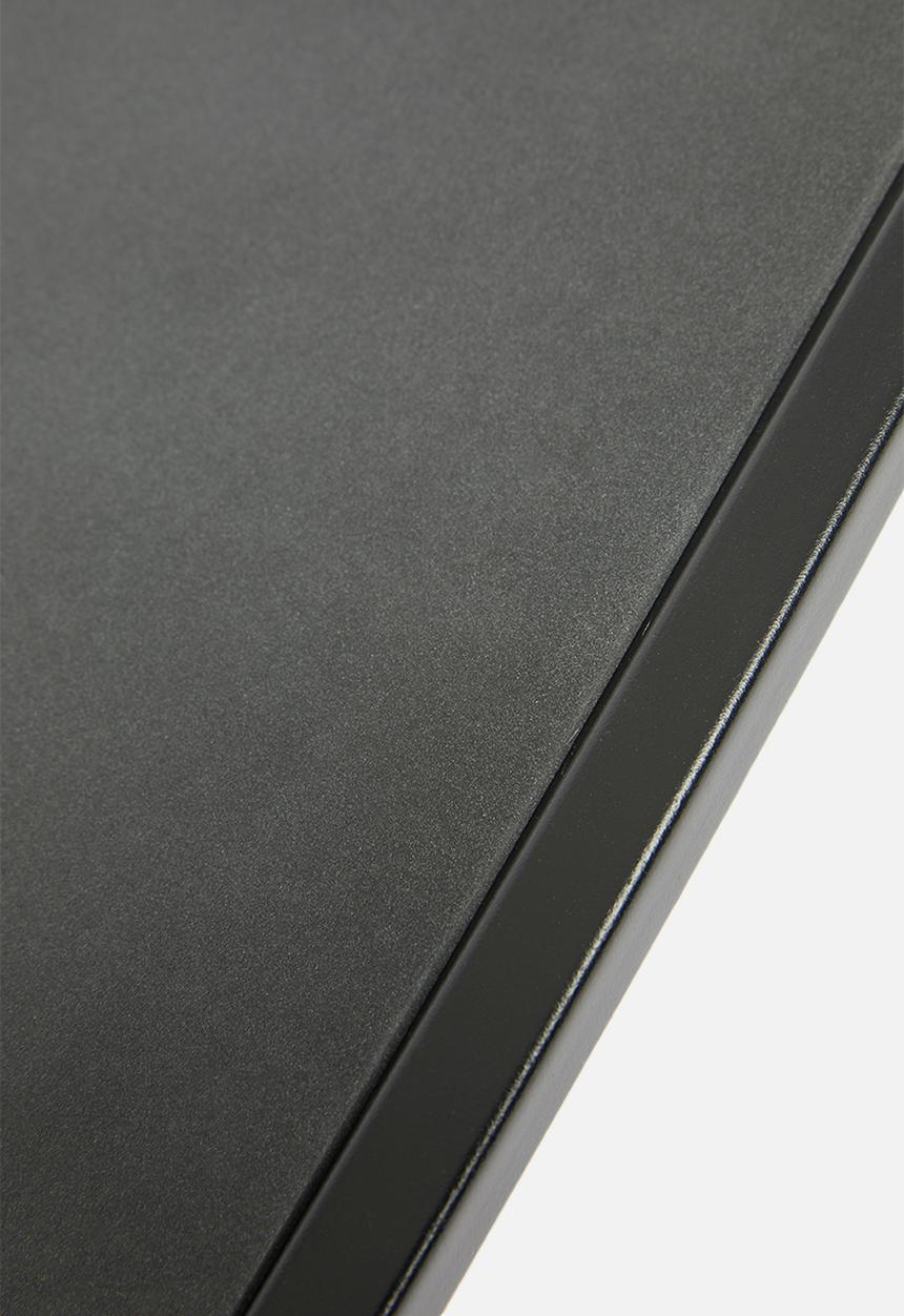 Sixth Floor - Seaford kitchen trolley shelf - black