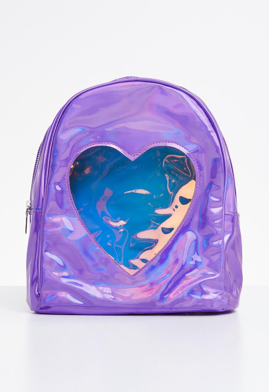 Pop Candy - Galaxy heart backpack - purple