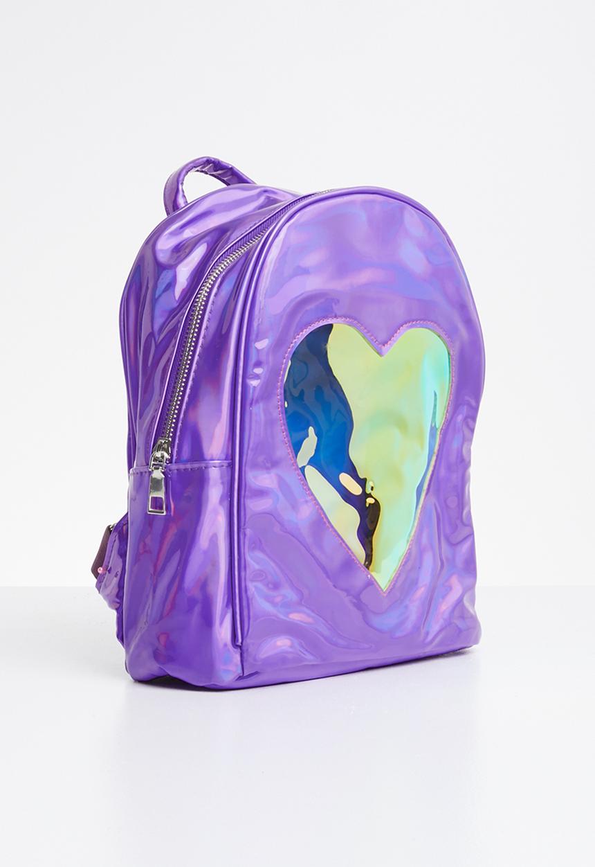 Pop Candy - Galaxy heart backpack - purple