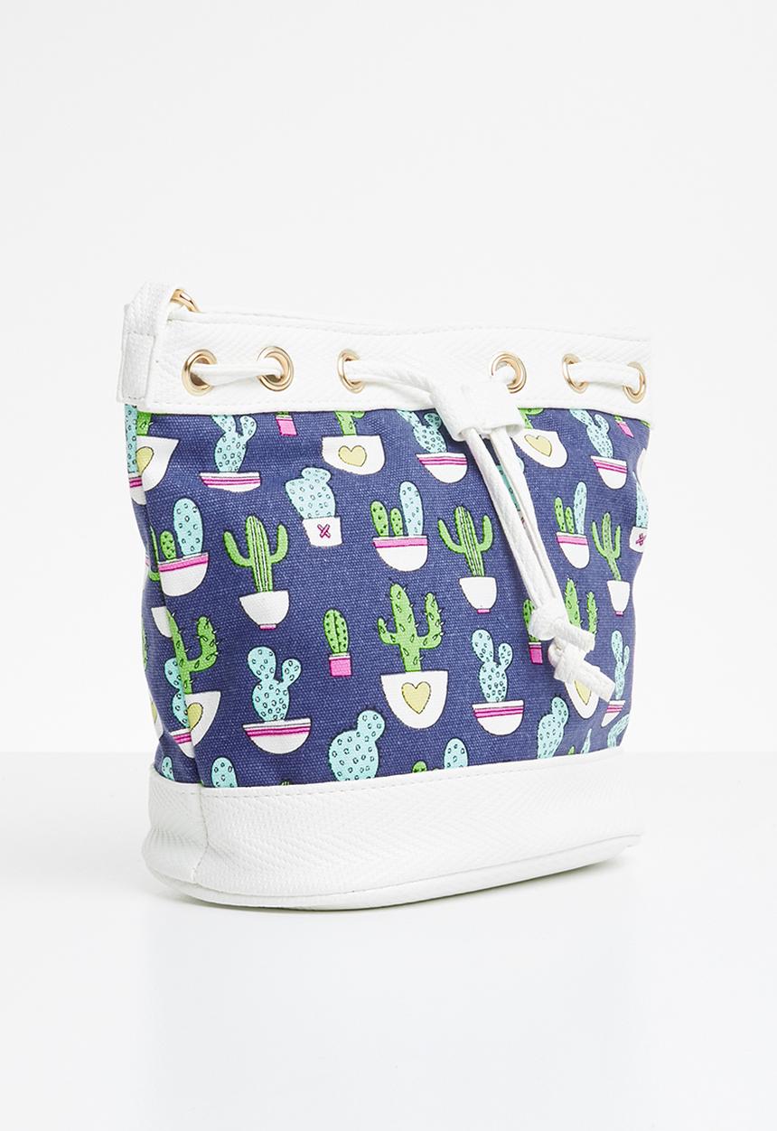 Pop Candy - Cactus bucket sling bag - multi