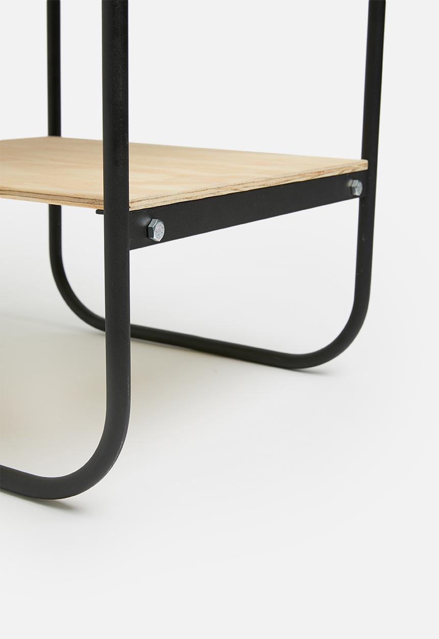 Sixth Floor - Sammy bedside table - black