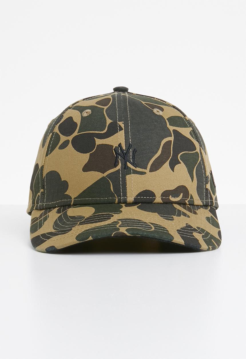 New Era - Camo 9Forty New York Yankees - green