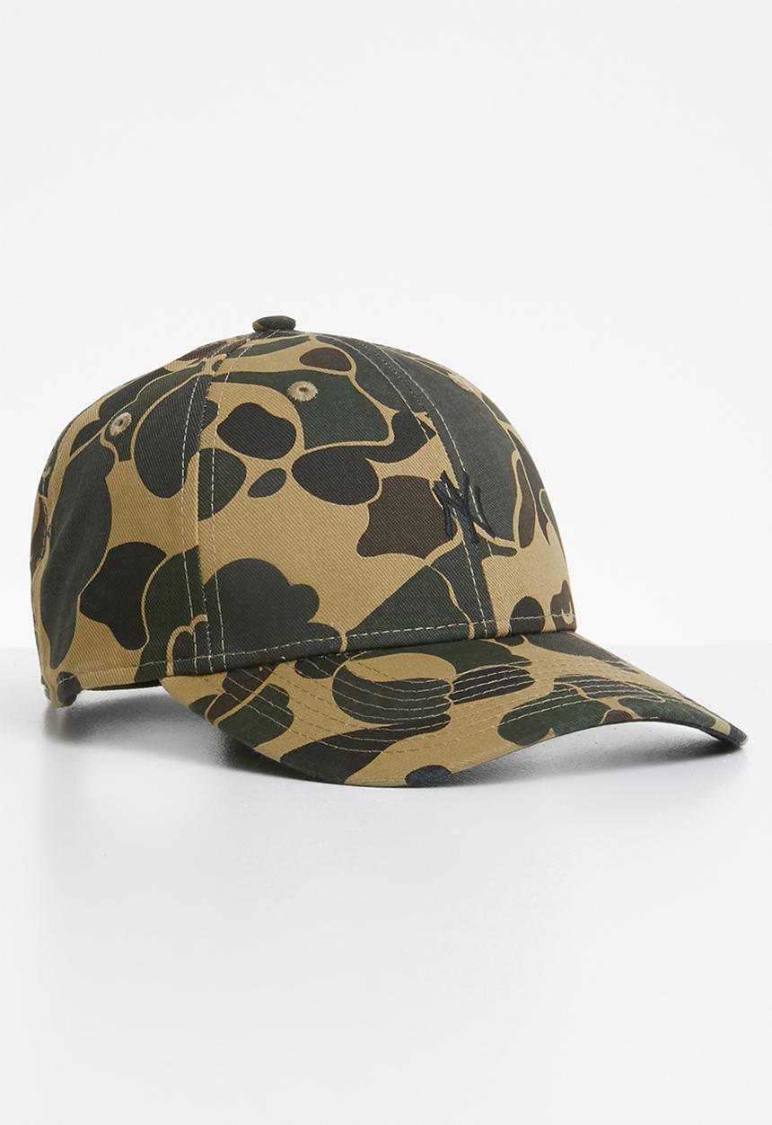 New Era - Camo 9Forty New York Yankees - green