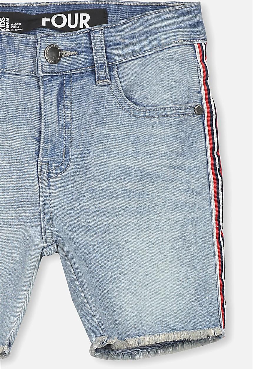 Cotton On - Pacey denim short - blue