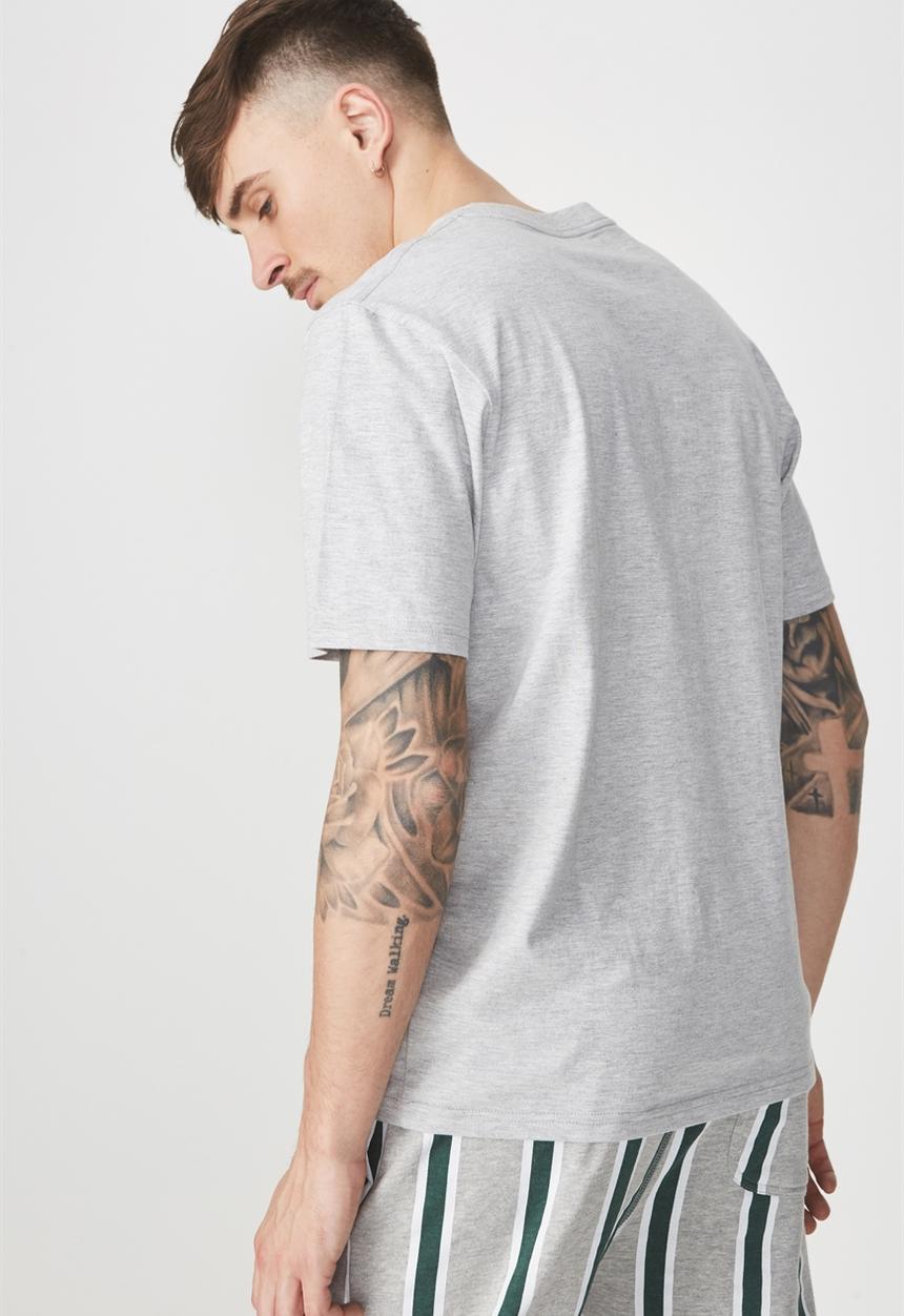 Cotton On - Tbar short sleeve tee - grey