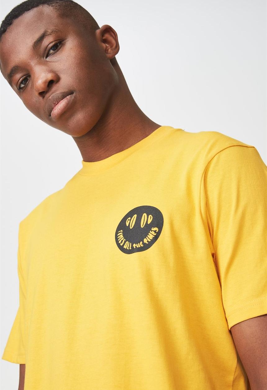 Cotton On - Tbar short sleeve tee - gold