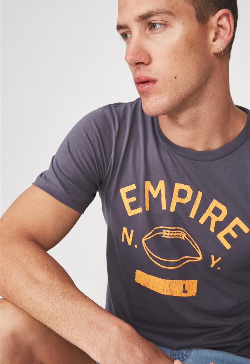 Cotton On - Tbar tee - grey