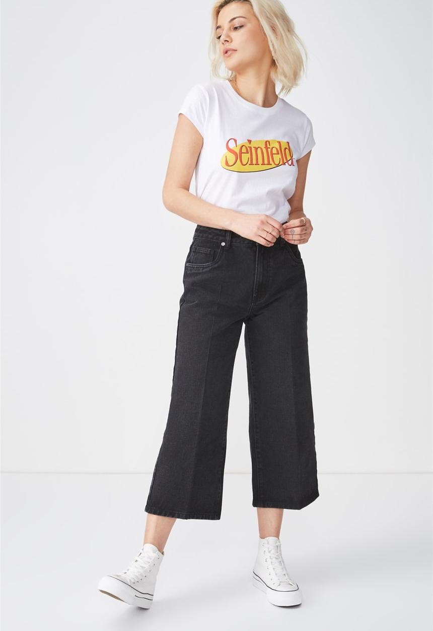 Cotton On - Tbar friends graphic tee - white