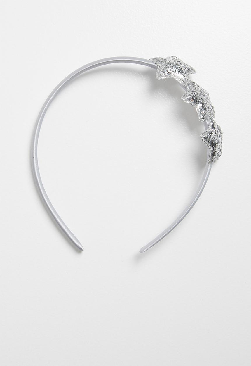 Pop Candy - Star detail headband - silver