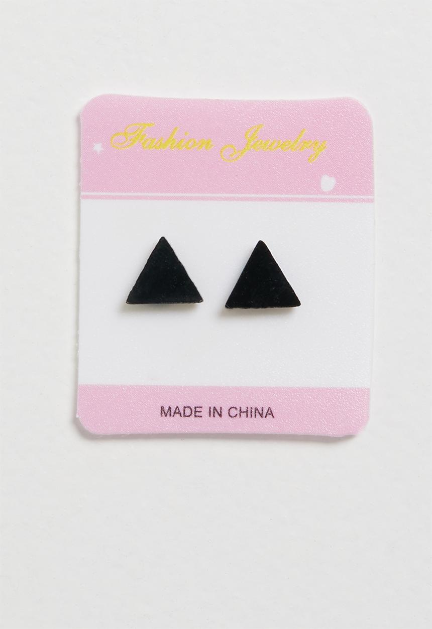 Pop Candy - Geometric earrings - black