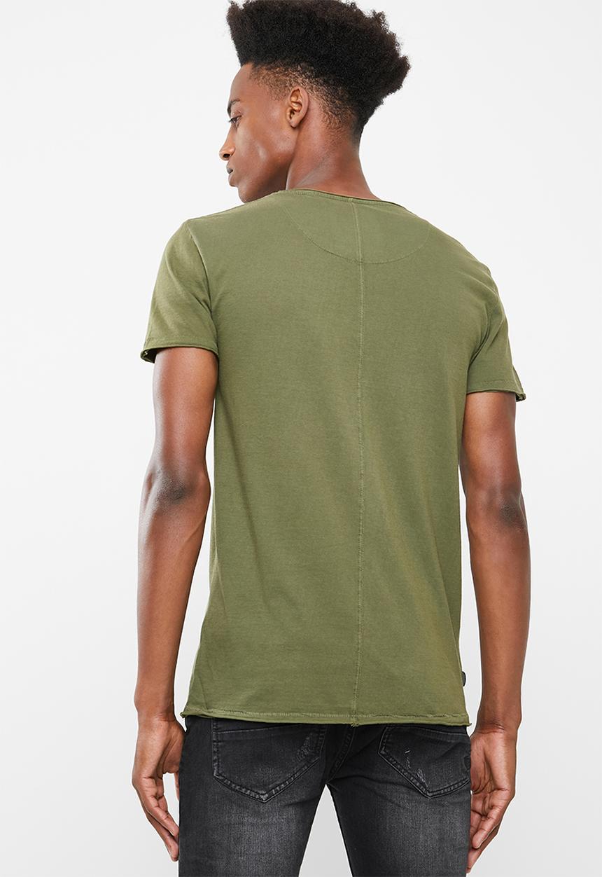 S.P.C.C - Stamp graphic printed tee - green