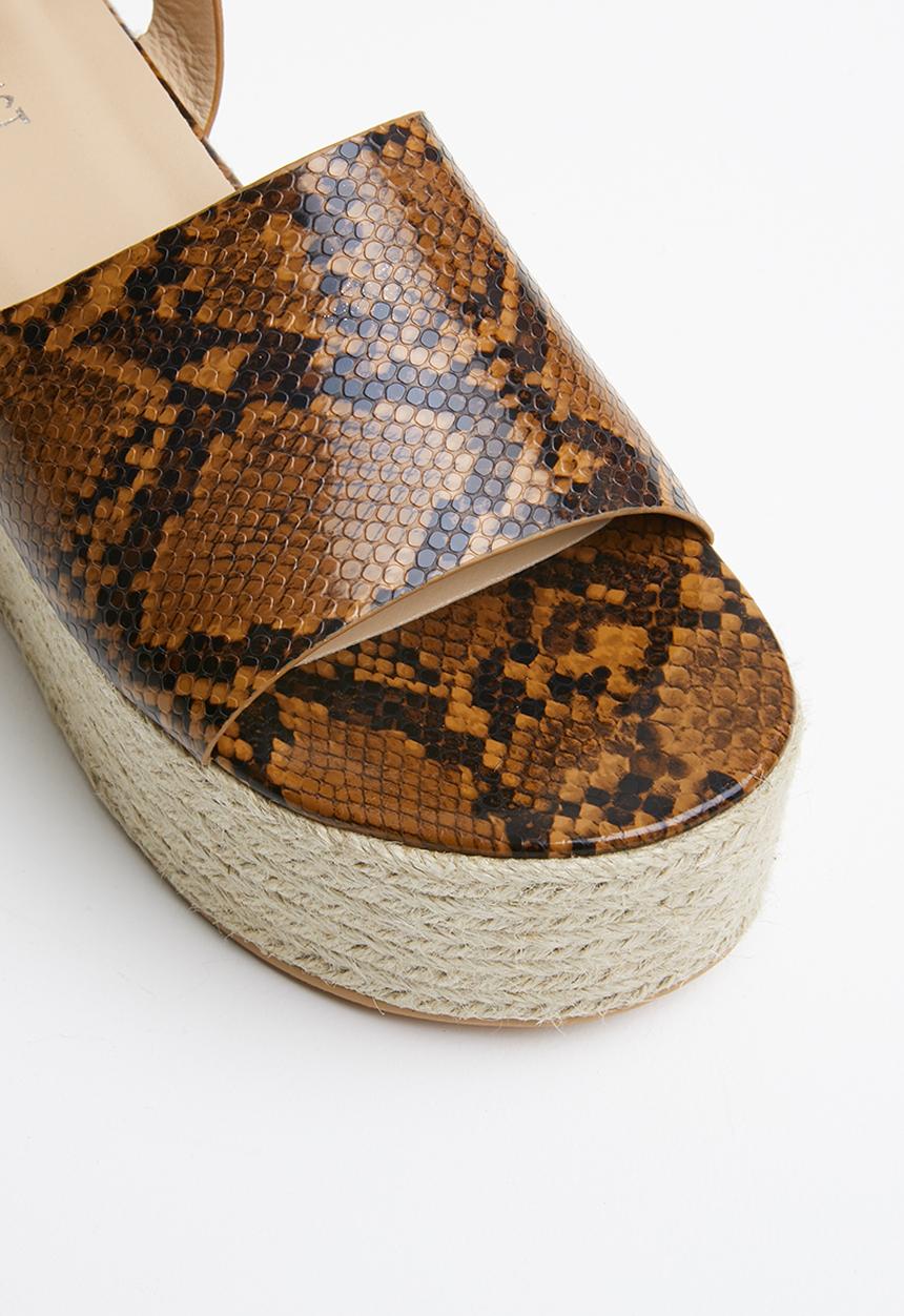 Superbalist - Didi espadrille wedge - brown