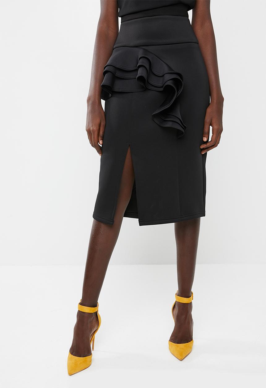 DAVID by David Tlale - Zindzi pencil skirt - black