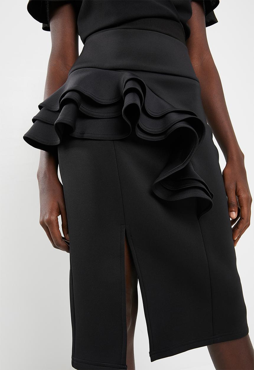 DAVID by David Tlale - Zindzi pencil skirt - black