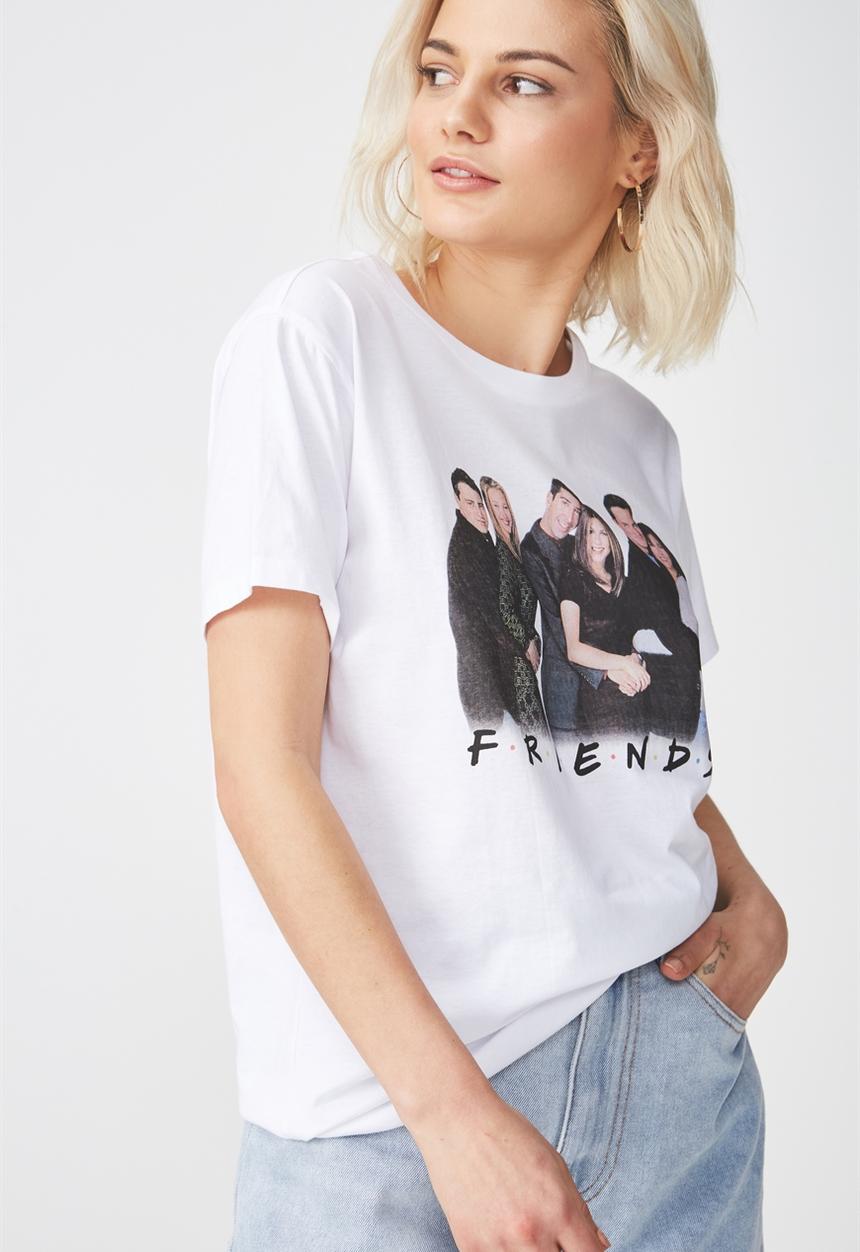 Cotton On - Tbar fox graphic tee - white