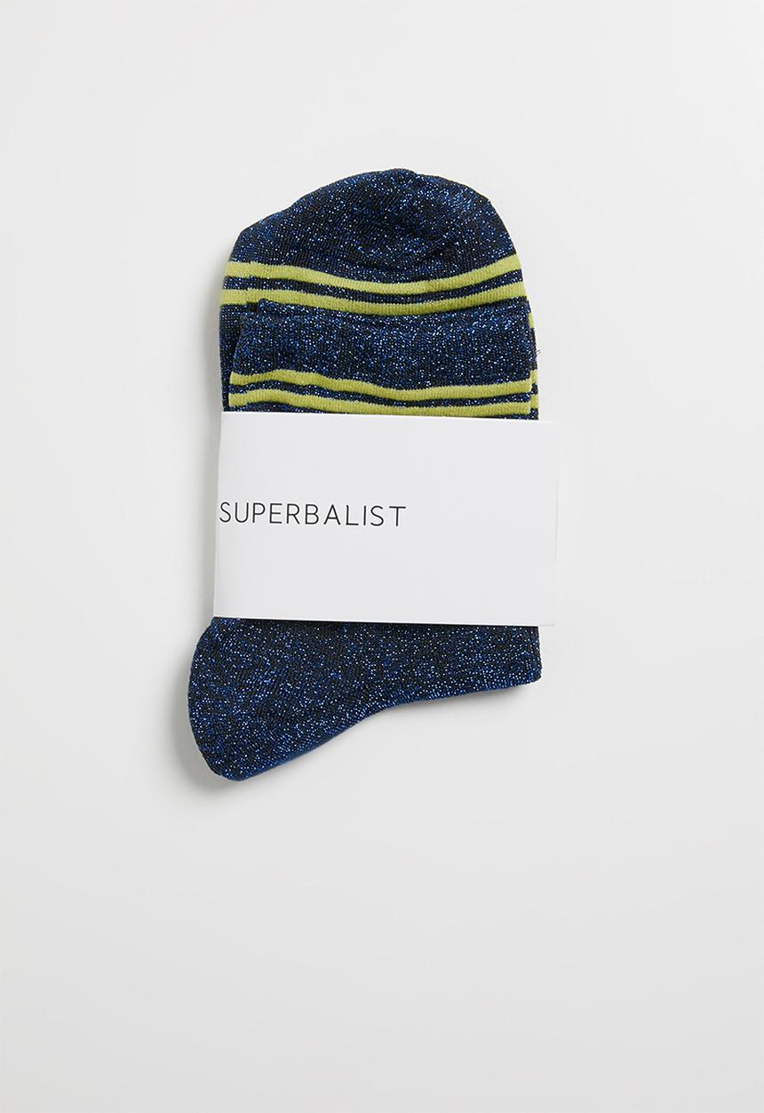 Superbalist - Sparkle ankle socks - blue