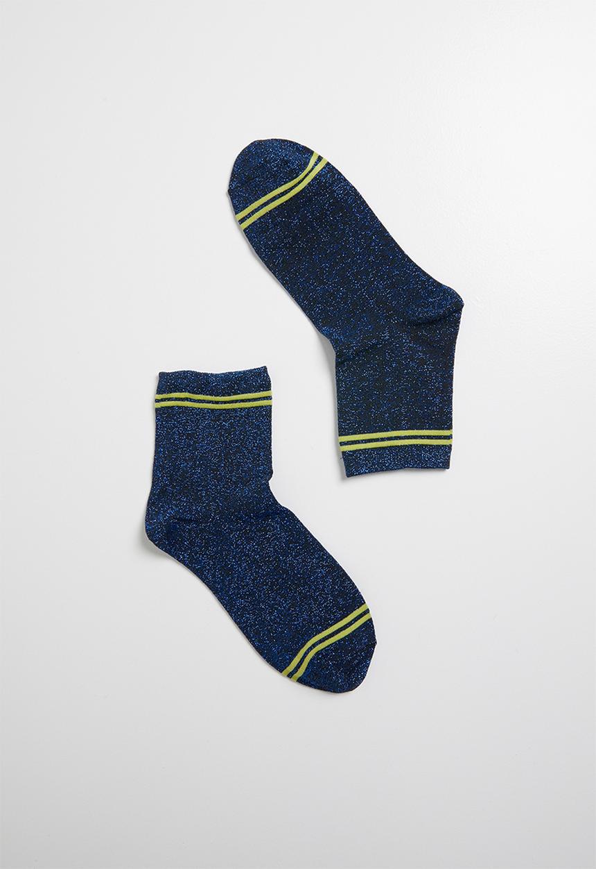Superbalist - Sparkle ankle socks - blue