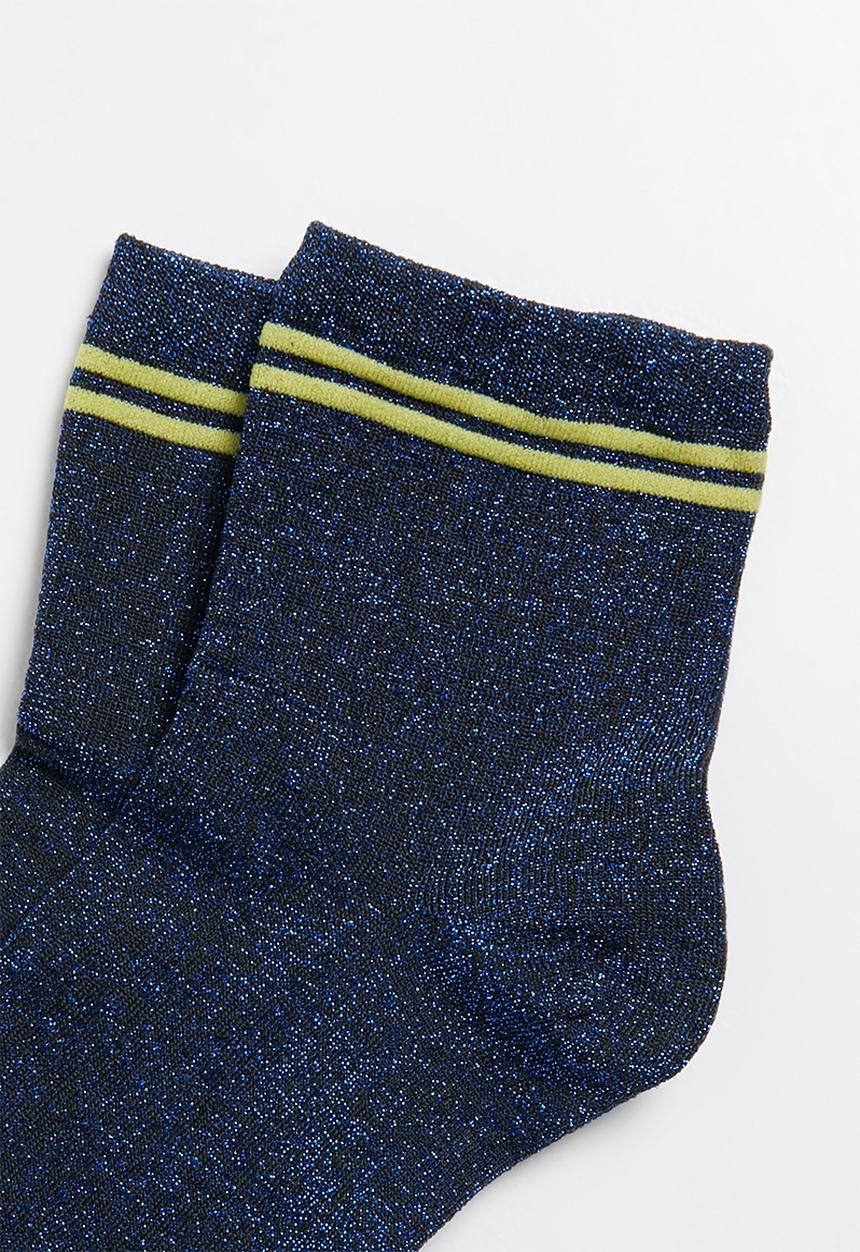 Superbalist - Sparkle ankle socks - blue