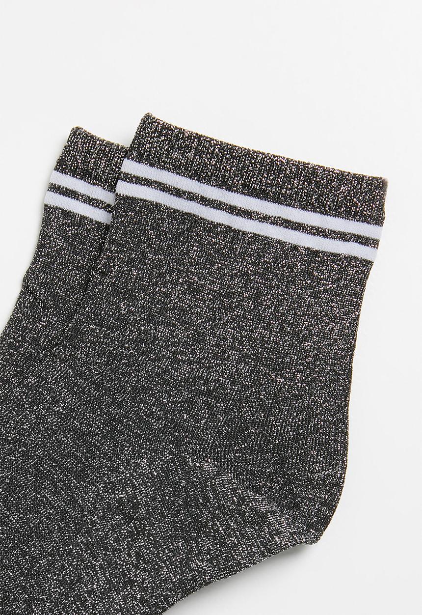 Superbalist - Sparkle ankle socks - grey