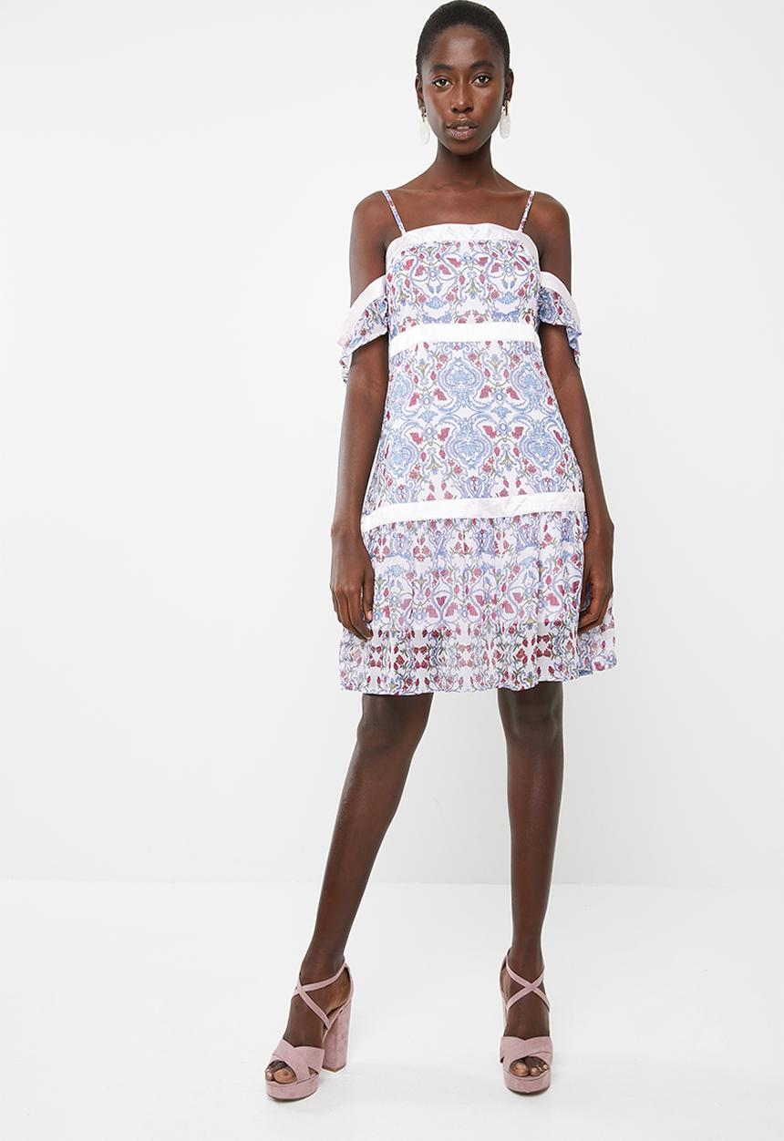 Vero Moda - Eternal off shoulder mini dress - purple