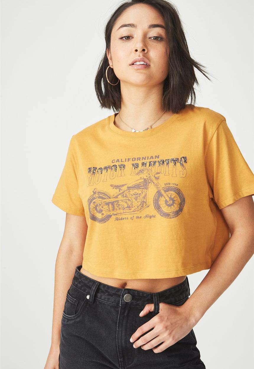 Cotton On - Tbar arizona graphic tee - yellow