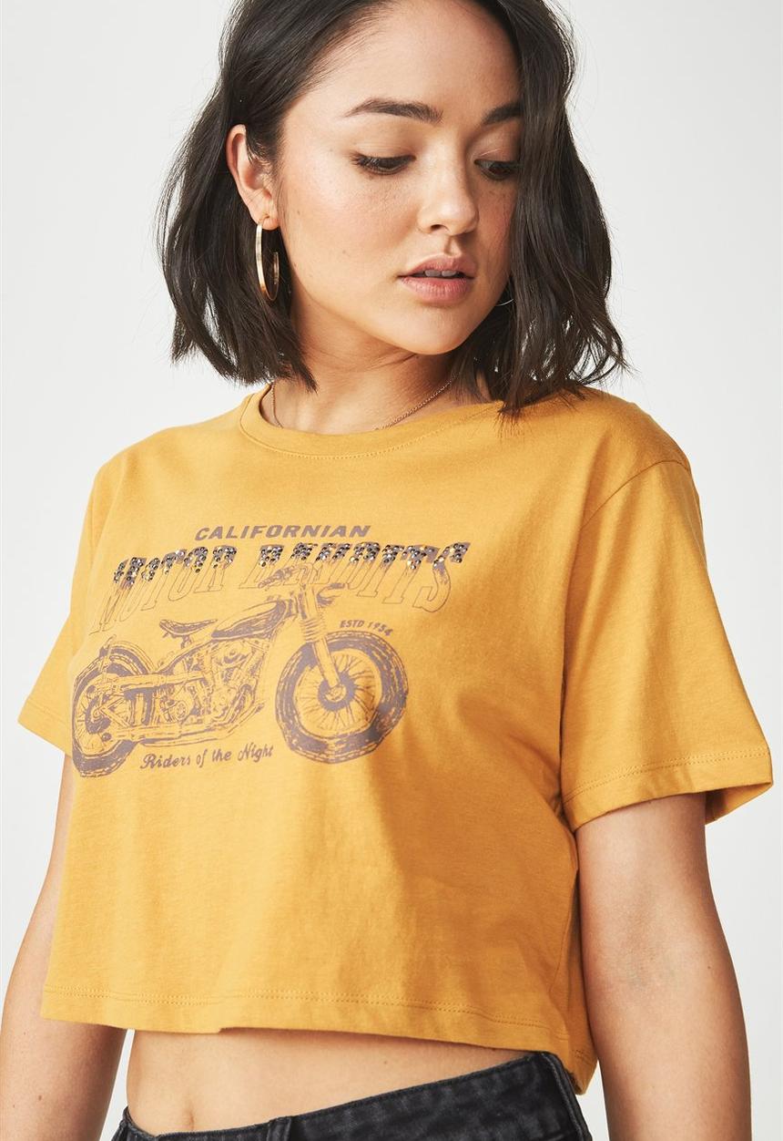 Cotton On - Tbar arizona graphic tee - yellow