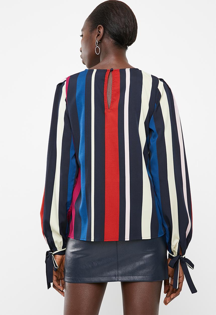 Vero Moda - Victoria long sleeve top - multi