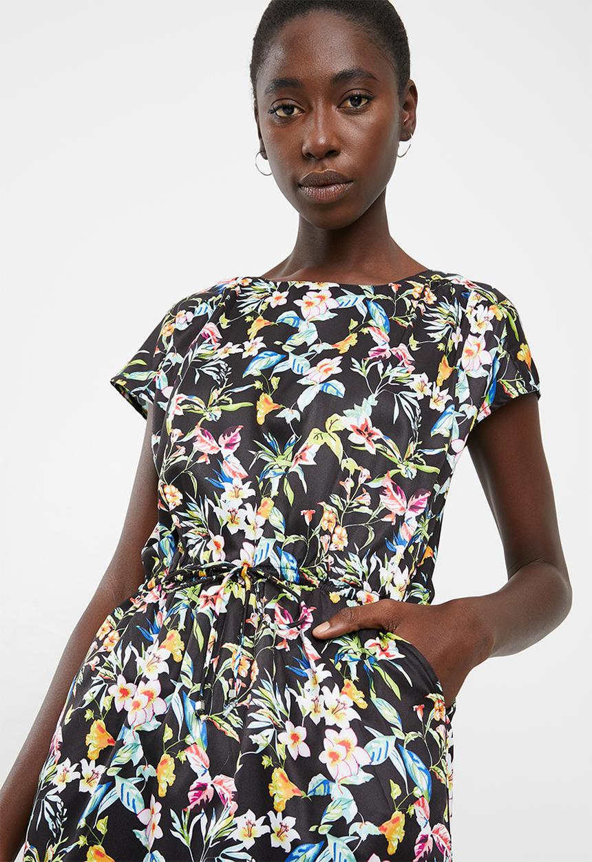 Vero Moda - Lily rose short sleeve short dress - black