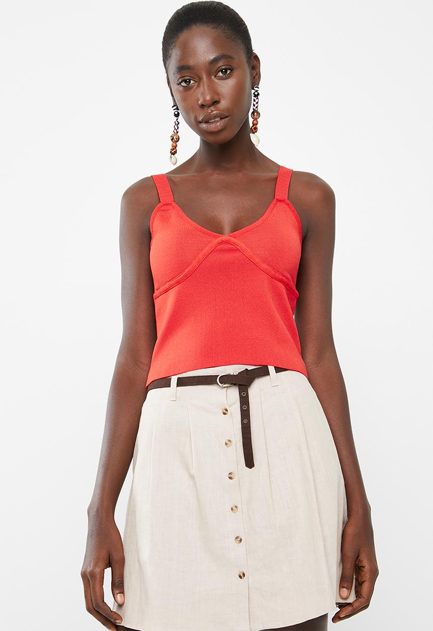 Vero Moda - Sanders top - red