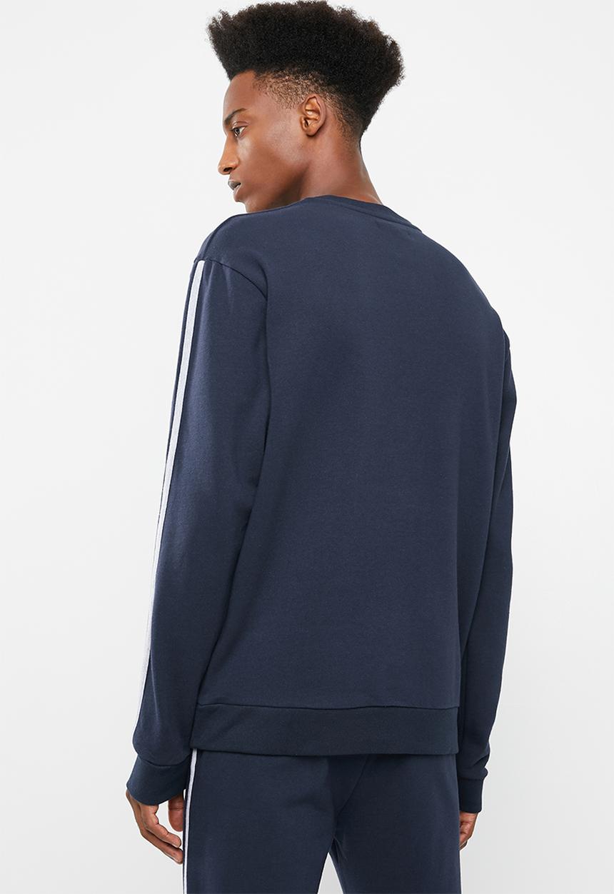 Superbalist - Piping crew sweater - navy