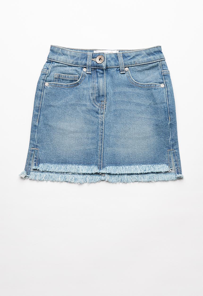 Pop Candy - Denim skirt - blue