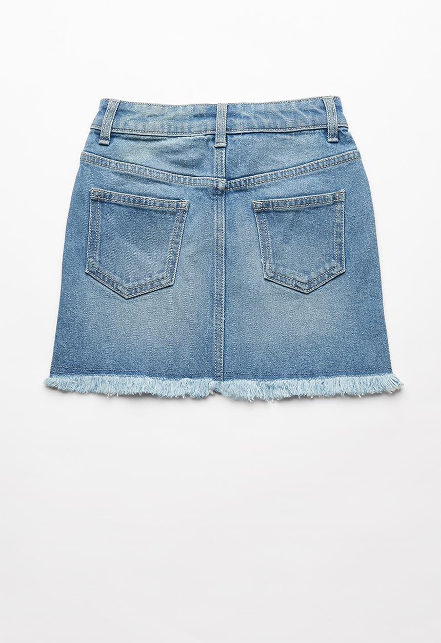 Pop Candy - Denim skirt - blue