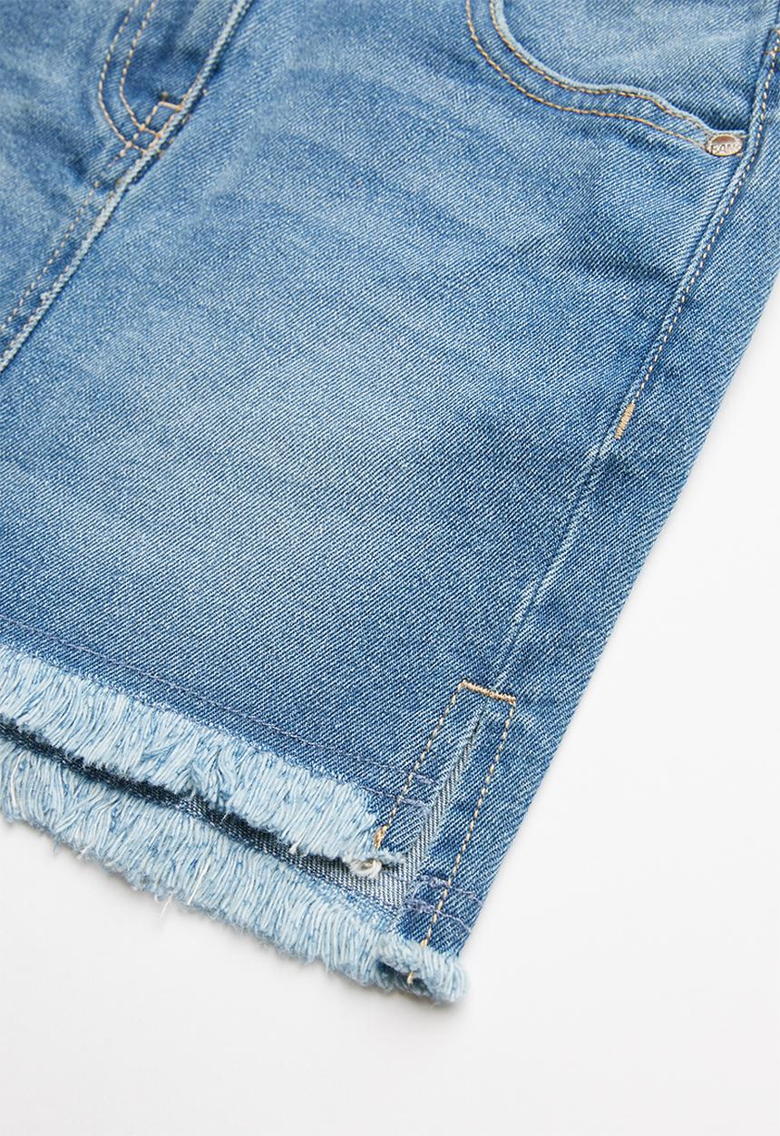 Pop Candy - Denim skirt - blue