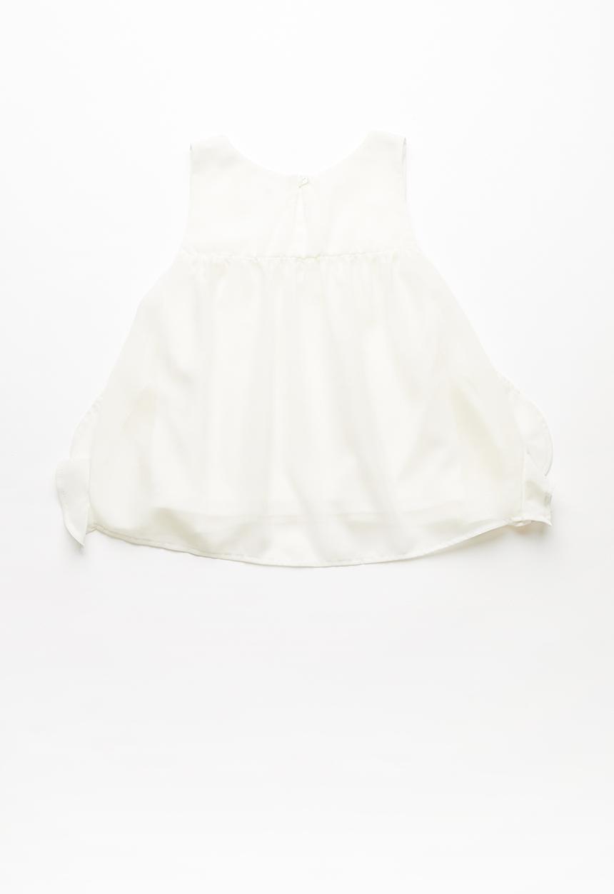 Rebel Republic - Ruffle top - cream