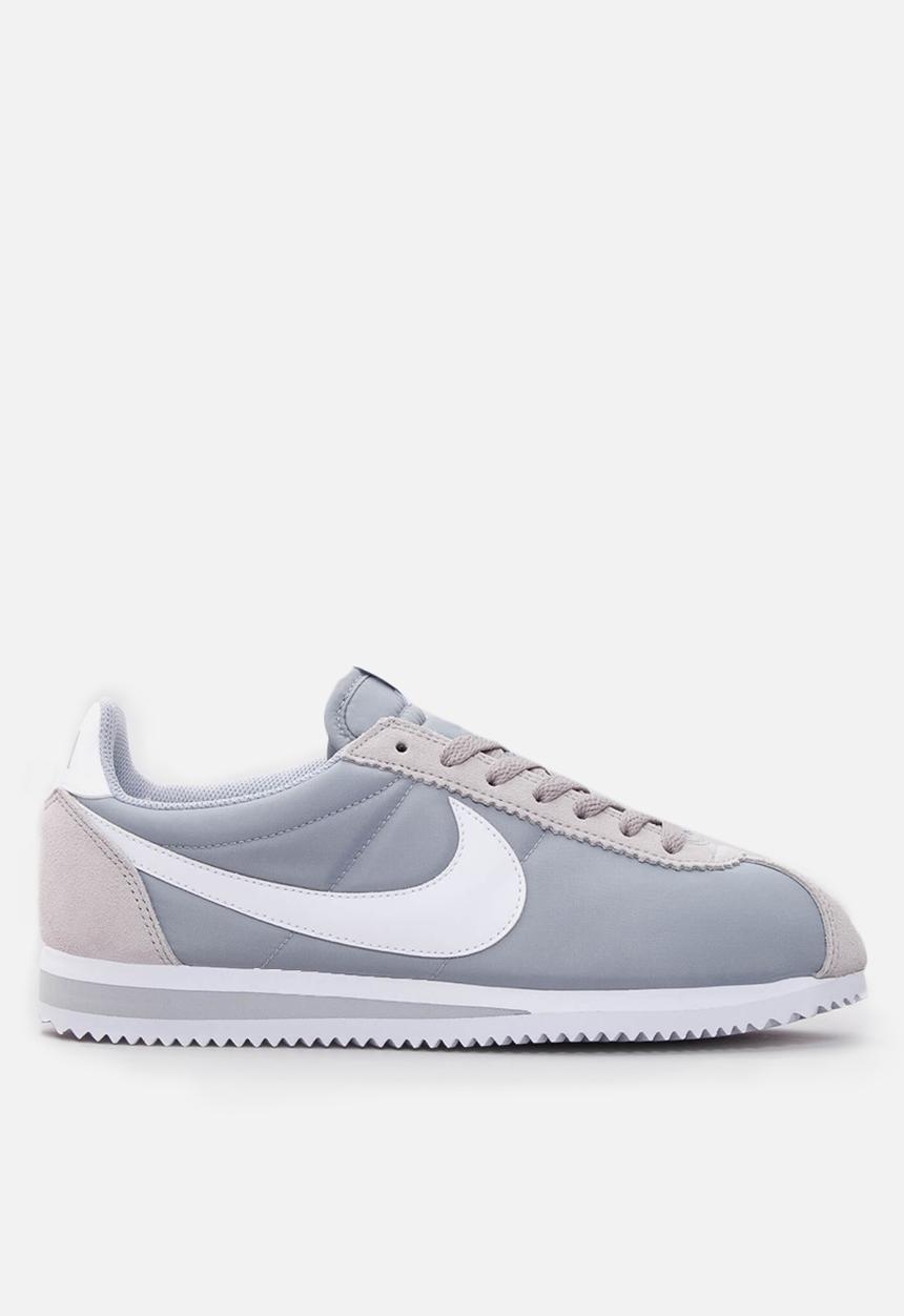 Nike - Classic Cortez Nylon - wolf grey/white