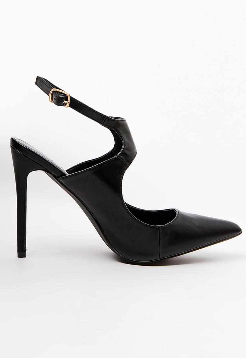 STYLE REPUBLIC - Arch cut-out pointy heels - black