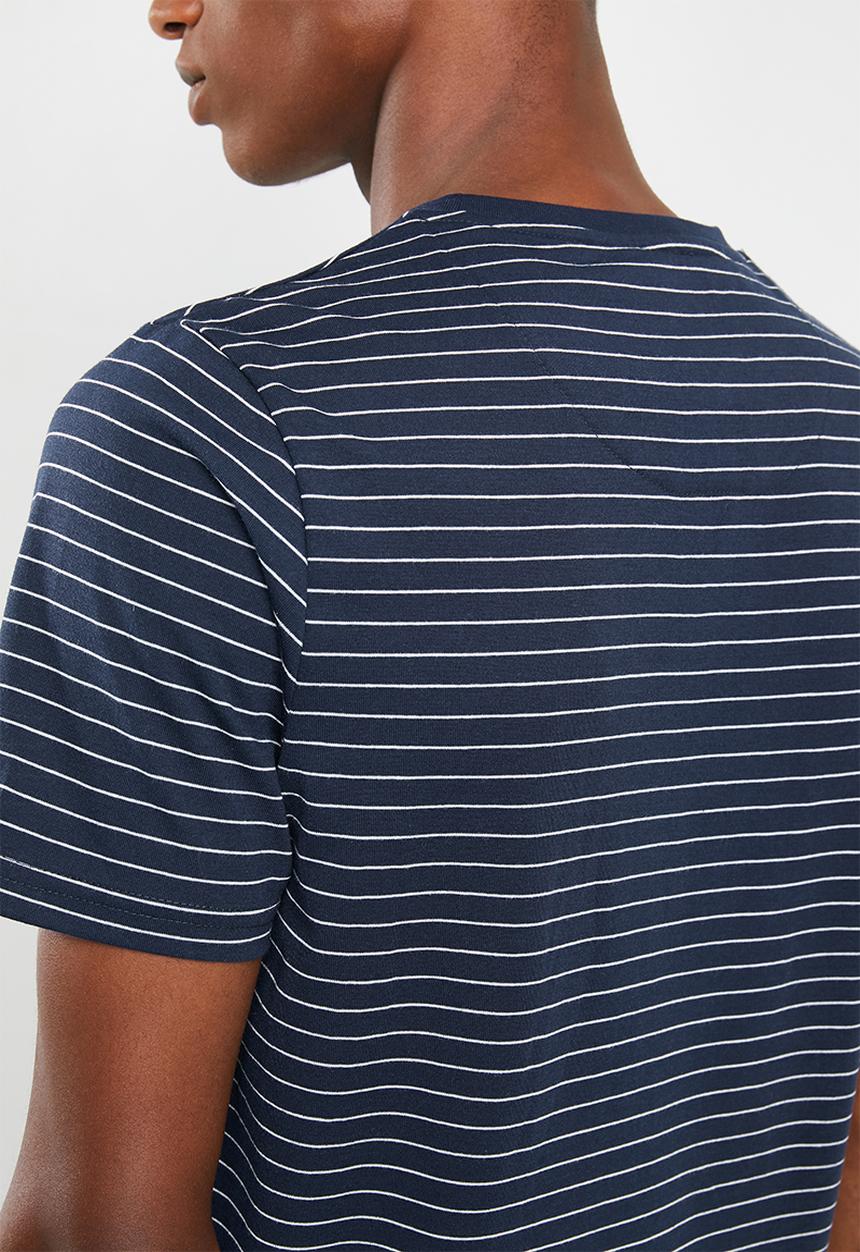 Brave Soul - Springs tshirt - mid blue