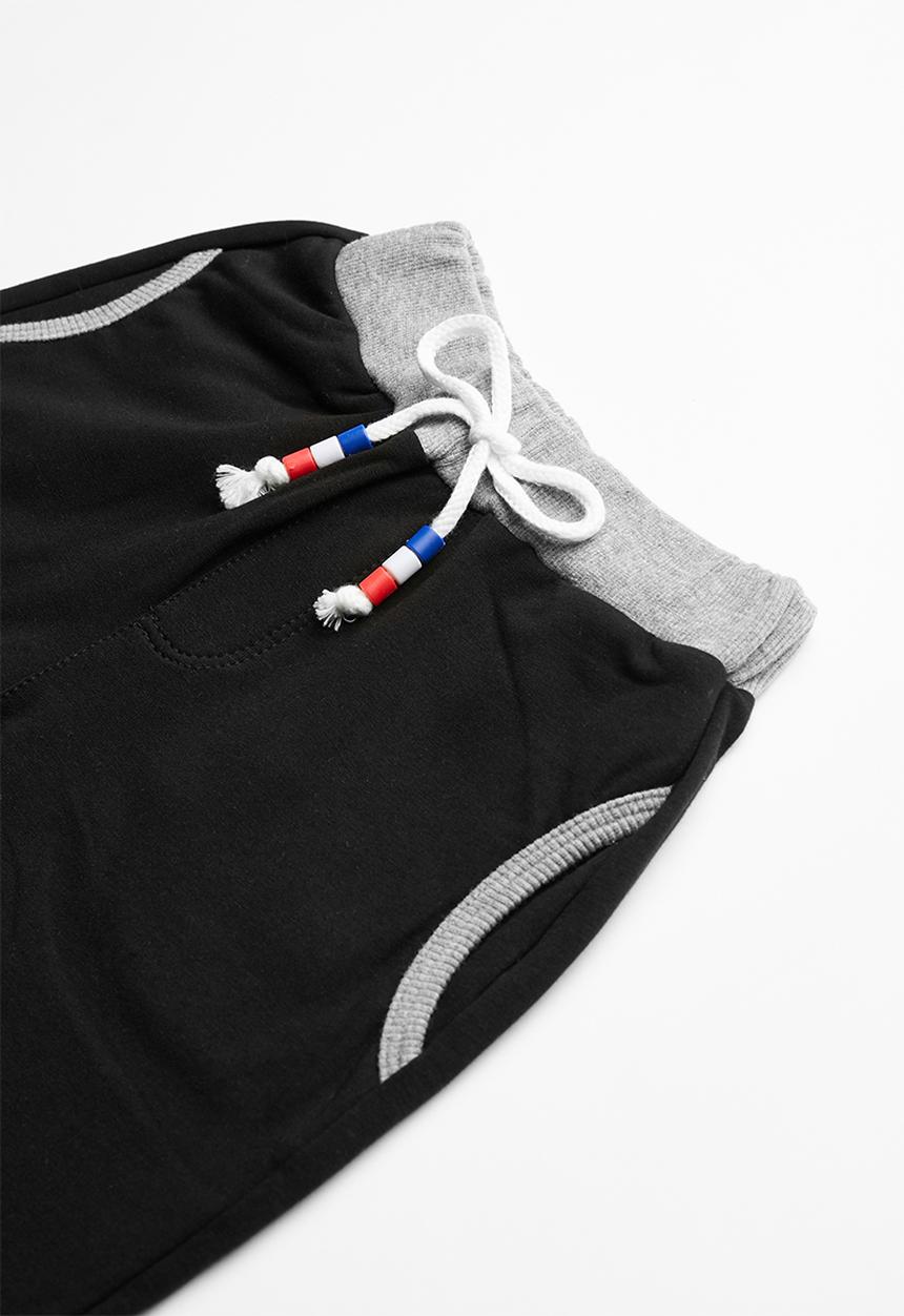 Pop Candy - Elasticated shorts - black
