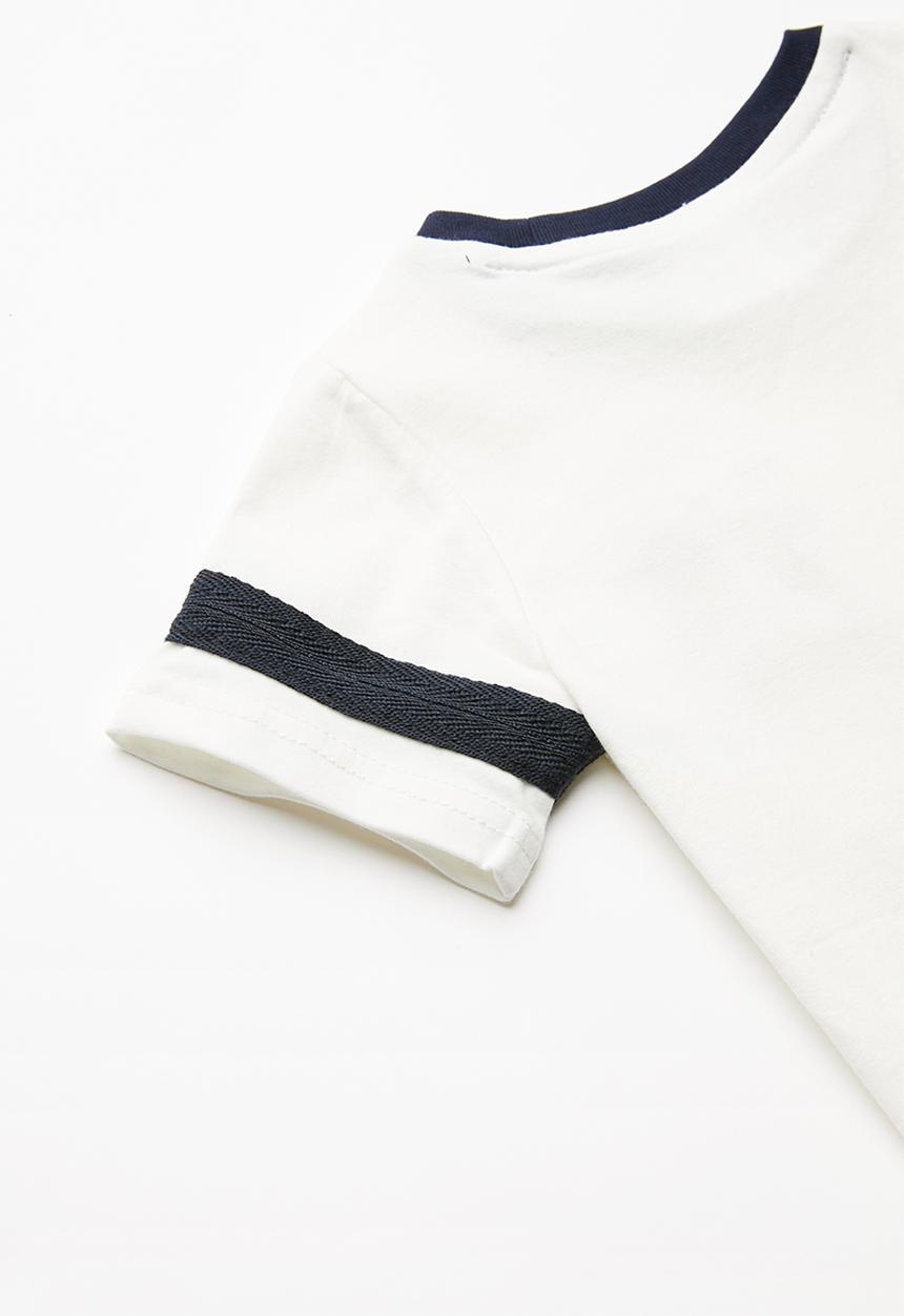 Pop Candy - Printed short sleeve tee - white