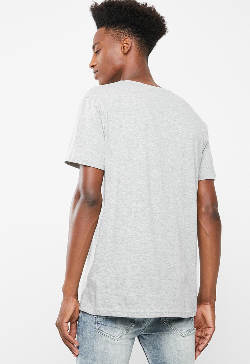 Brave Soul - Pocket t-shirt - grey