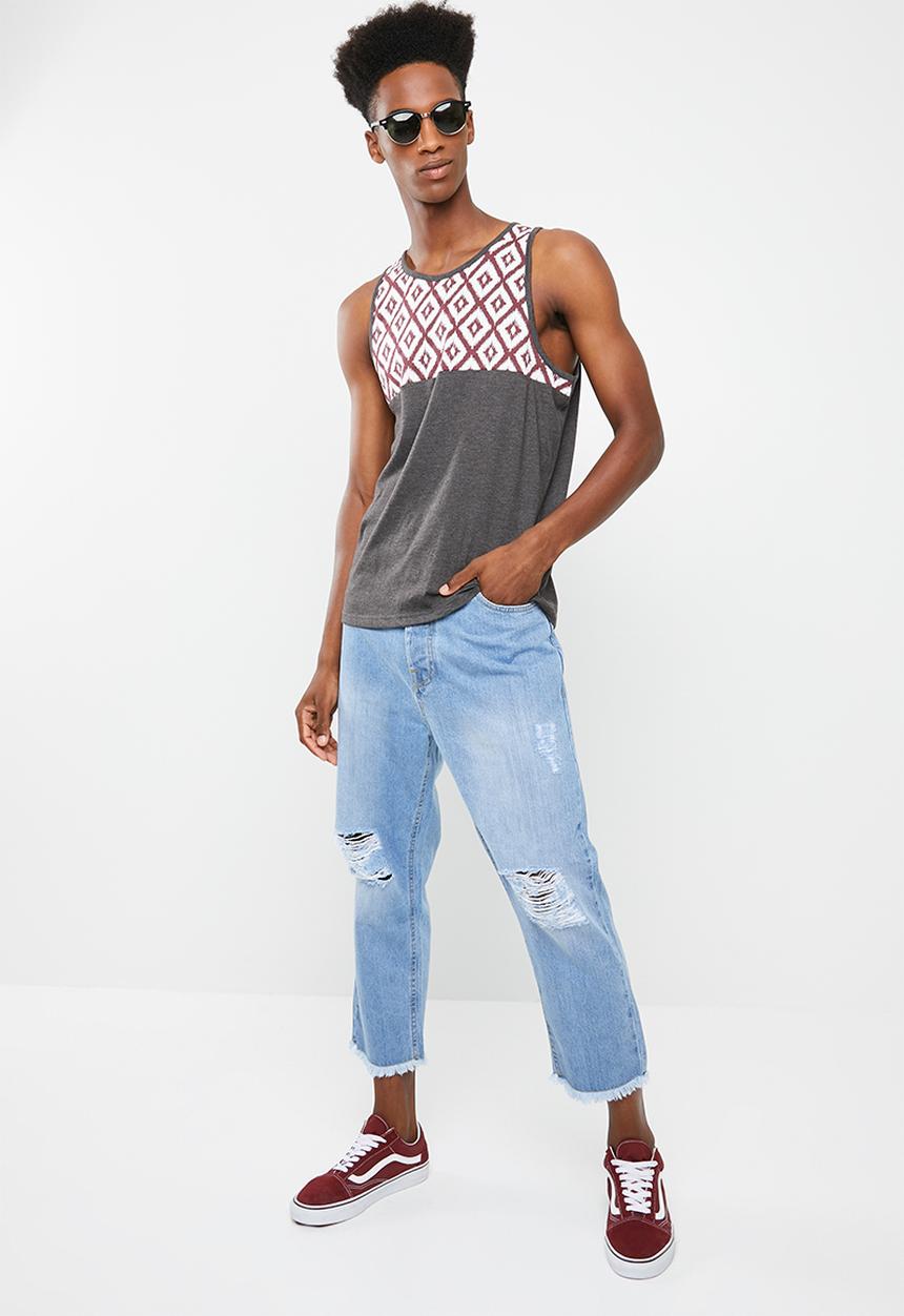 Brave Soul - Herrick vest - grey