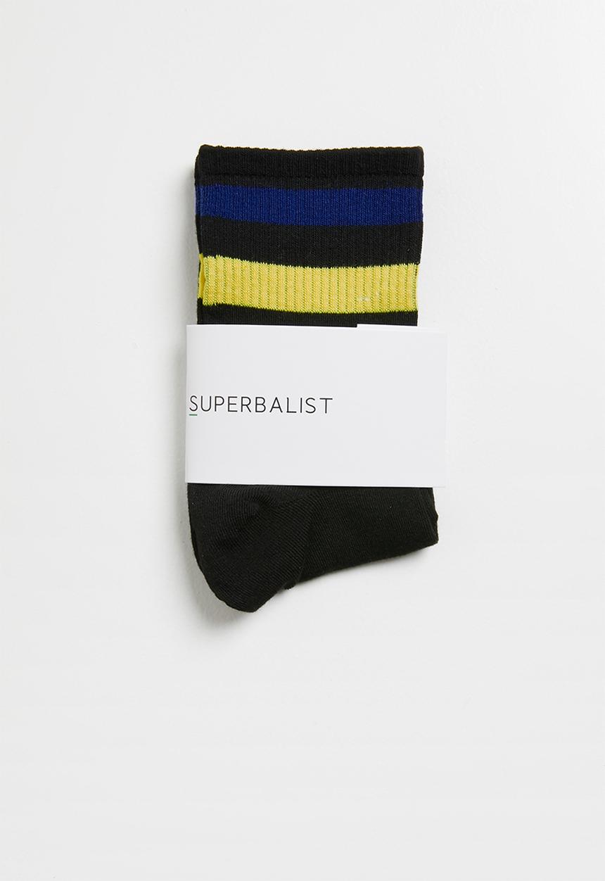 Superbalist - Stripe ankle socks - black