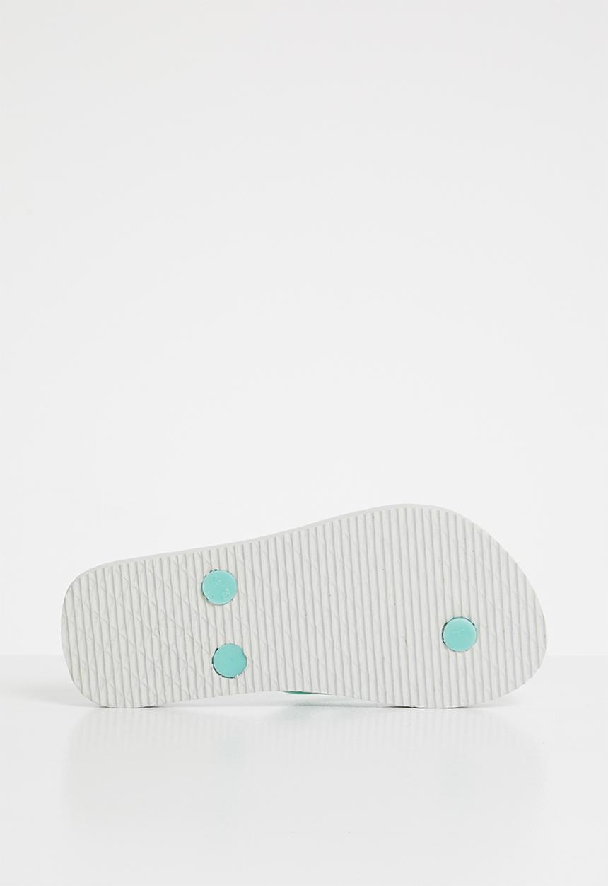 Pop Candy - Printed design flip flops - blue