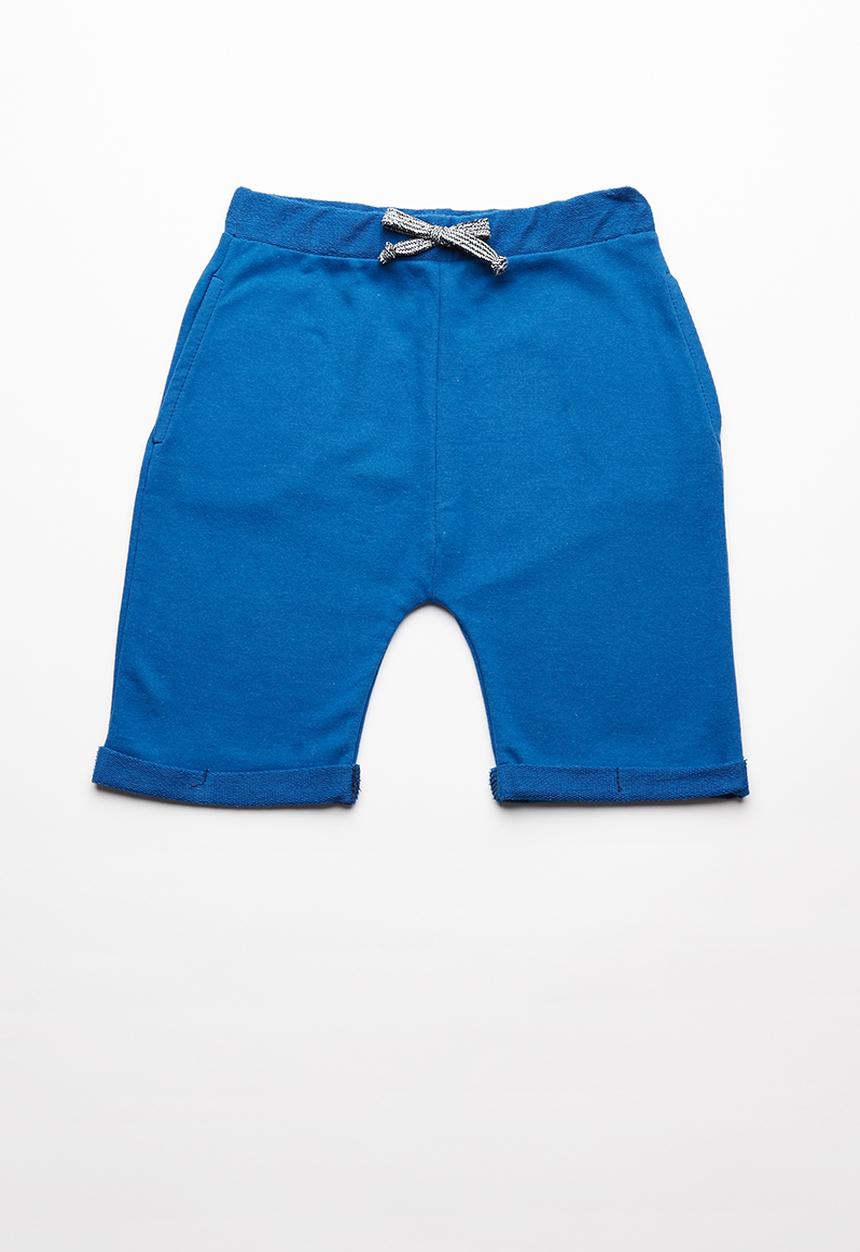 Superbalist - Contrast jogger shorts - blue